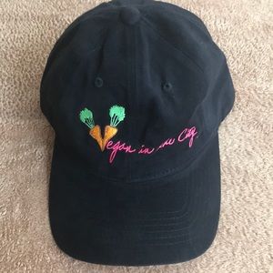 Embroidered BB Cap with VEGAN in the CITY TM Logo